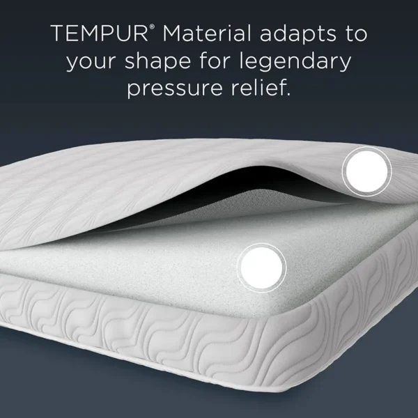 Tempur-Pedic TEMPUR-Cloud ProHi Memory Foam, Pillow, Queen (Pack of 1), White - Image 3